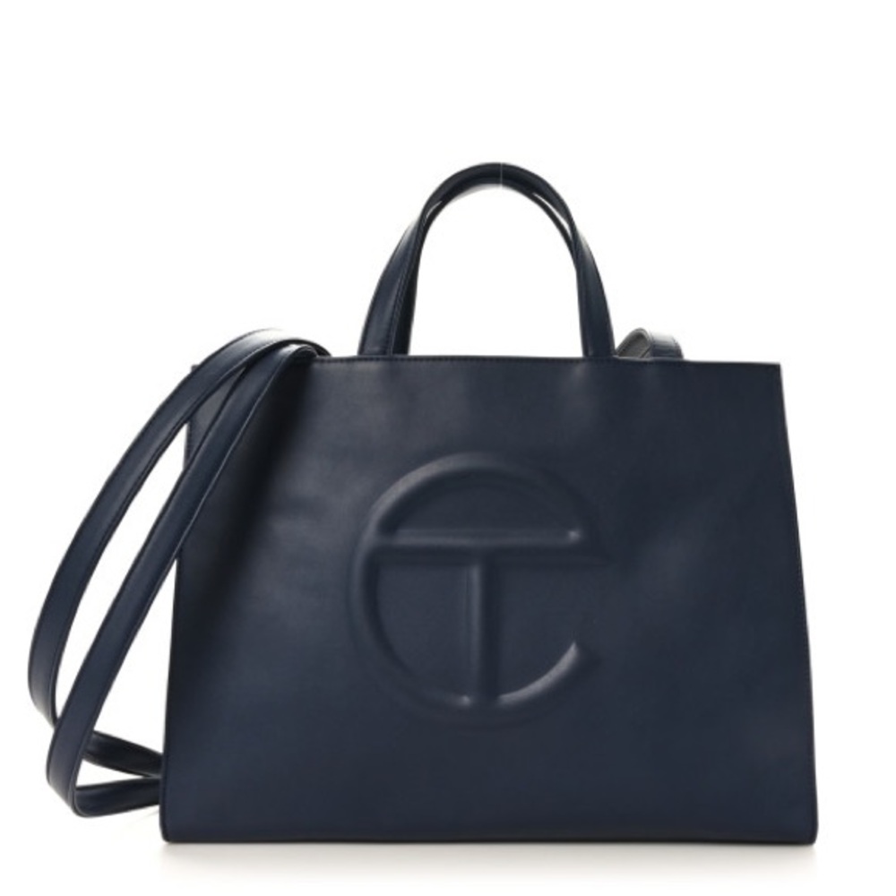 Telfar: Medium Size Navy Tote